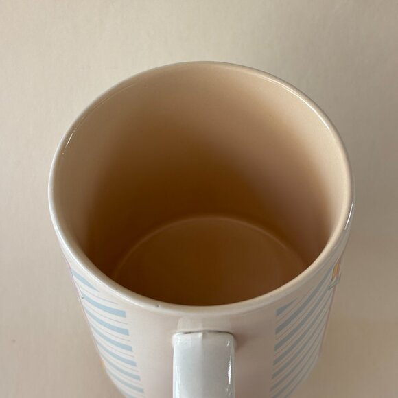 Vintage 80's Pastel Floral Mug - Picture 6 of 7